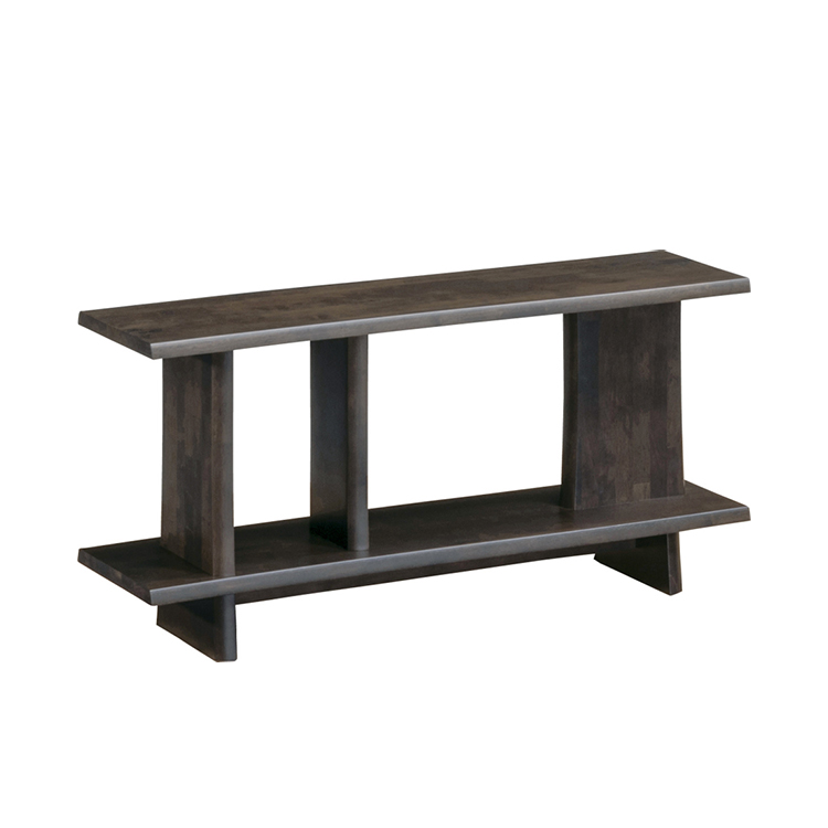 ルスカ】 キュリオシェルフ（1段） HR3601 ダスクブラウン 通販