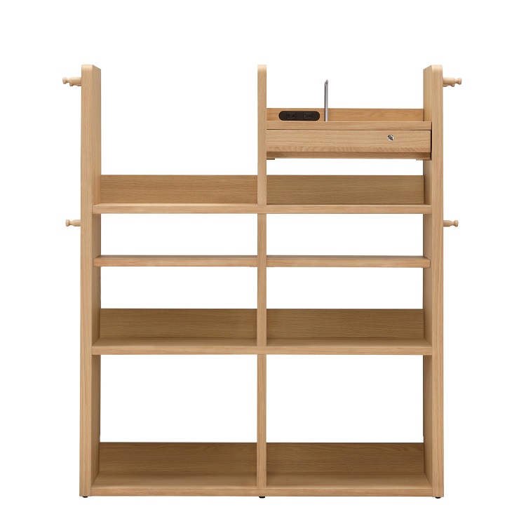 オープンシェルフ 幅90cm QS3087 モカブラウン 通販 | 【公式