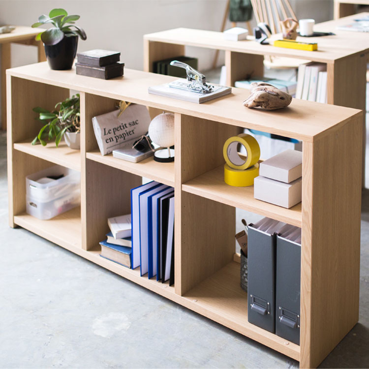 書棚 オープンタイプ 幅150cm QS5082 ピュアオーク 通販 | 【公式