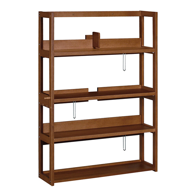 Buona scelta 書棚 オープンタイプ 幅105cm QT3085 モルトブラウン