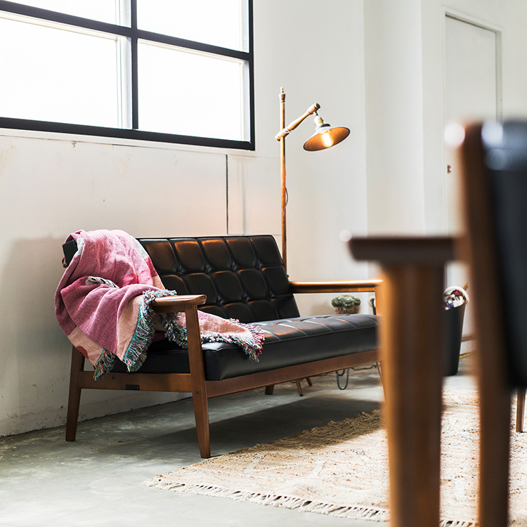 Kチェア2シーター スタンダードブラック 通販 | 【公式】カリモク家具