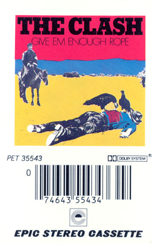 Give 'Em Enough Rope by The Clash (Album; Epic; PET 35543