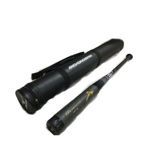 MIZUNO (ミズノ) 軟式バット 84cm ブラック ケース付 BEYONDMAX OVAL