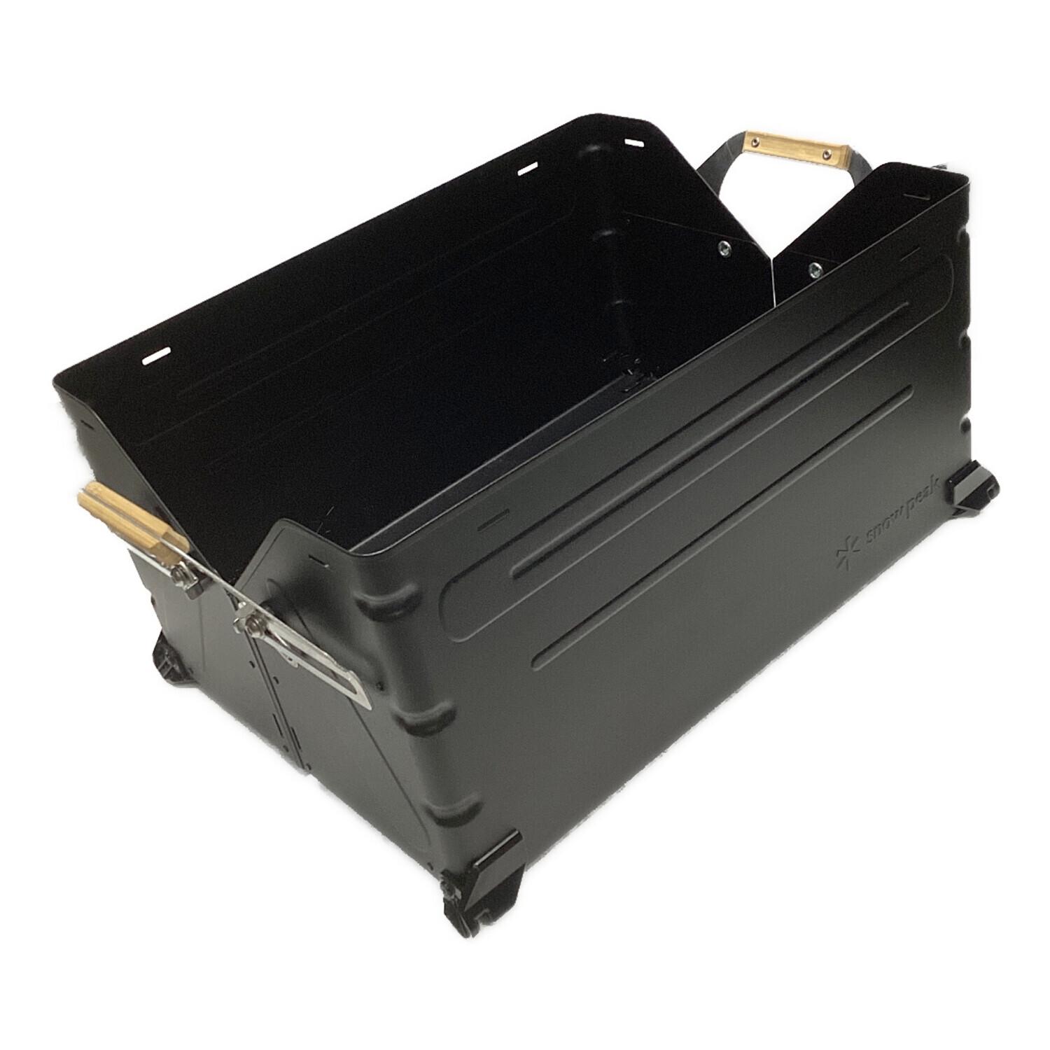 Snow peak (スノーピーク) 収納ケース ブラック シェルフコンテナ50