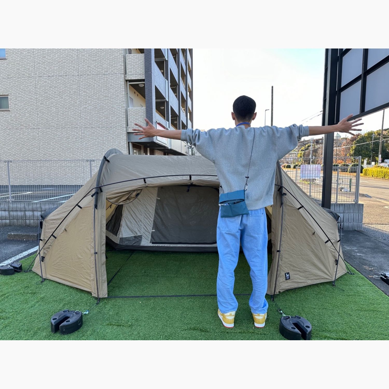 ZANE ARTS (ゼインアーツ) ツールームテント DT-002 オキトマ2 395×280