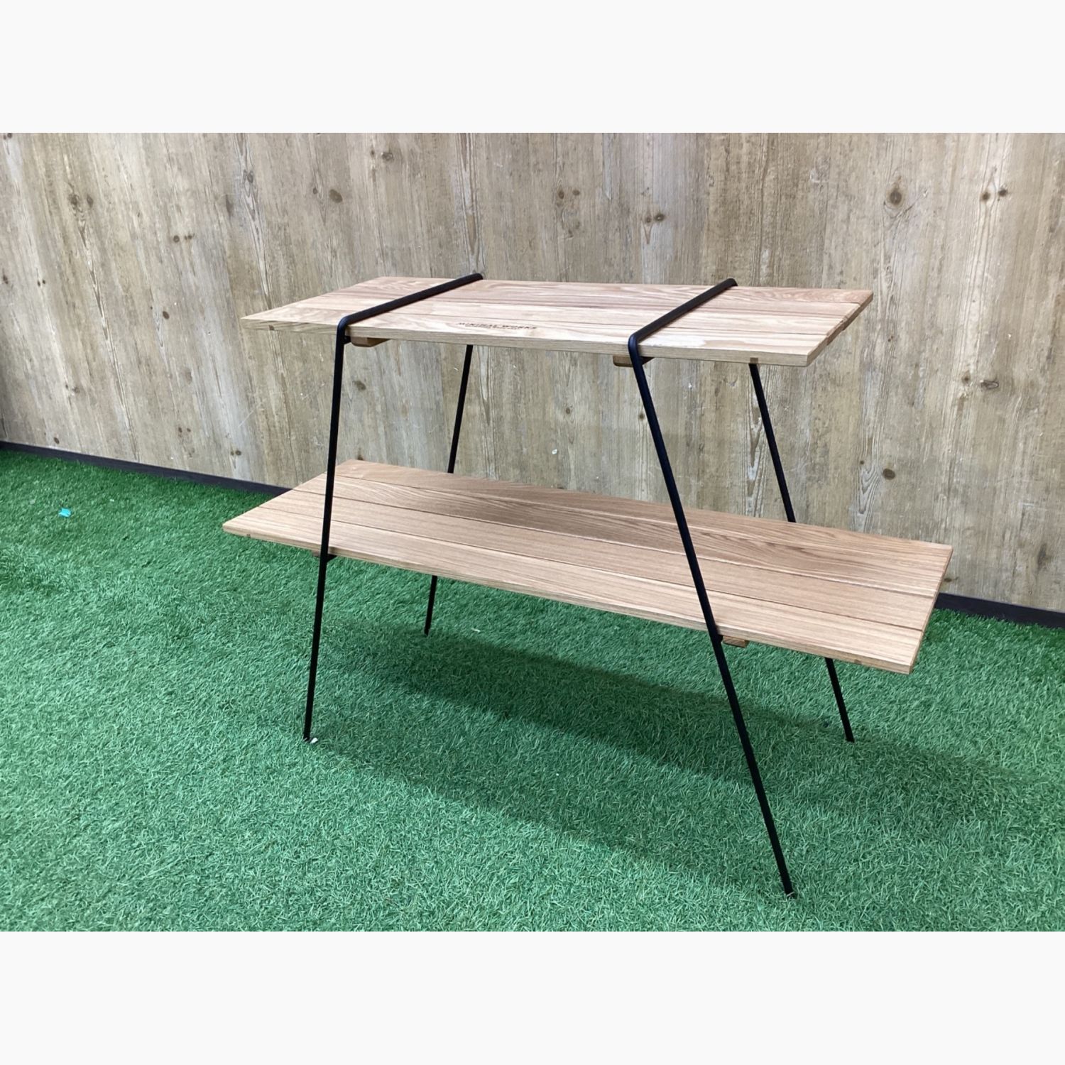 ミニマルワークス モカシェルフ キャンプラック シェルフ ギア