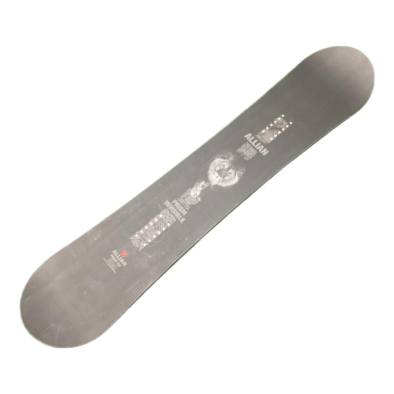 ALLIAN (アライアン) PRISM INVISIBLE スノーボード 152cm ブラック