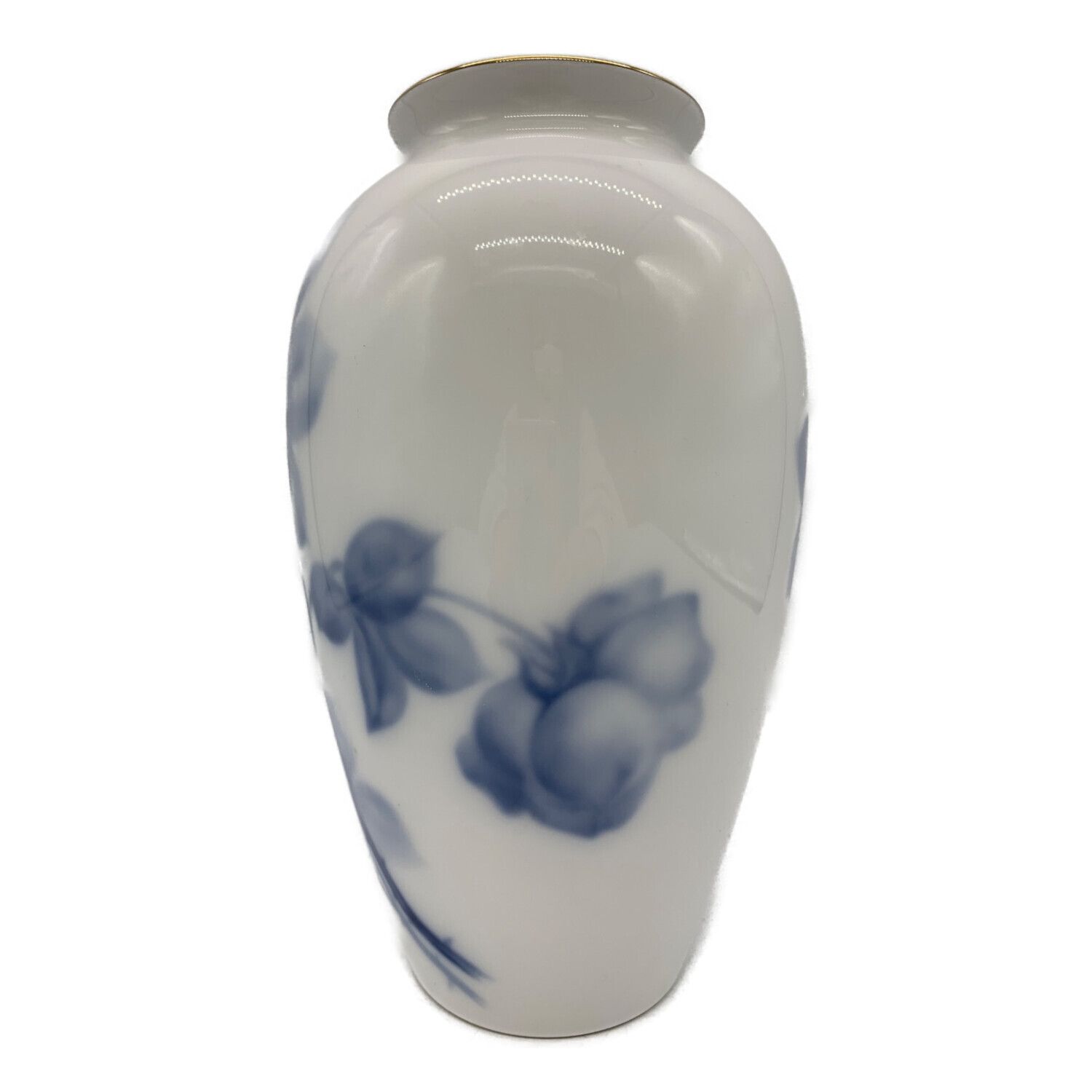 大倉陶園 (オオクラトウエン) 花瓶 ブルーローズ 23㎝｜トレファクONLINE
