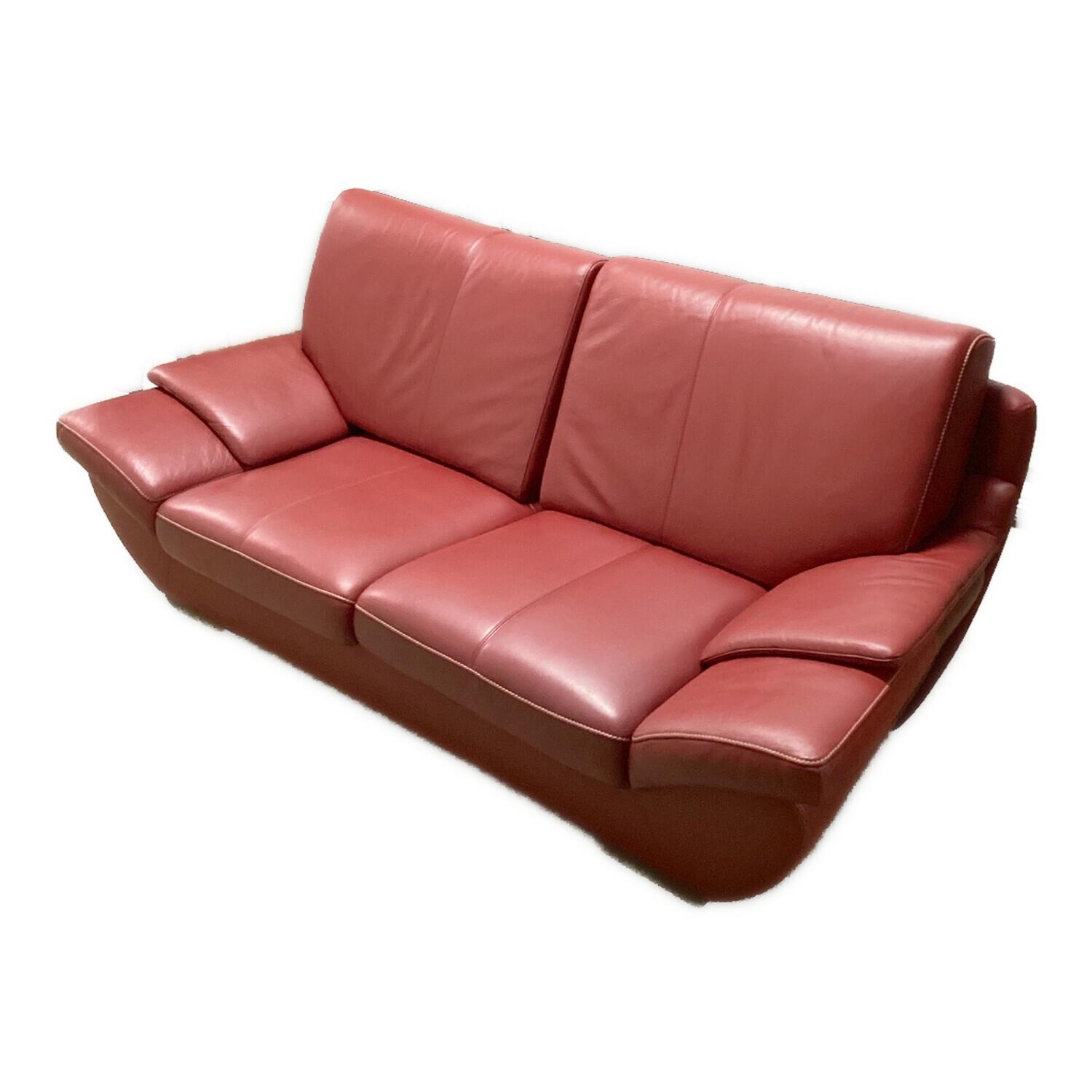 karimoku (カリモク) 3人掛けソファー レッド 98 chitano Z1060