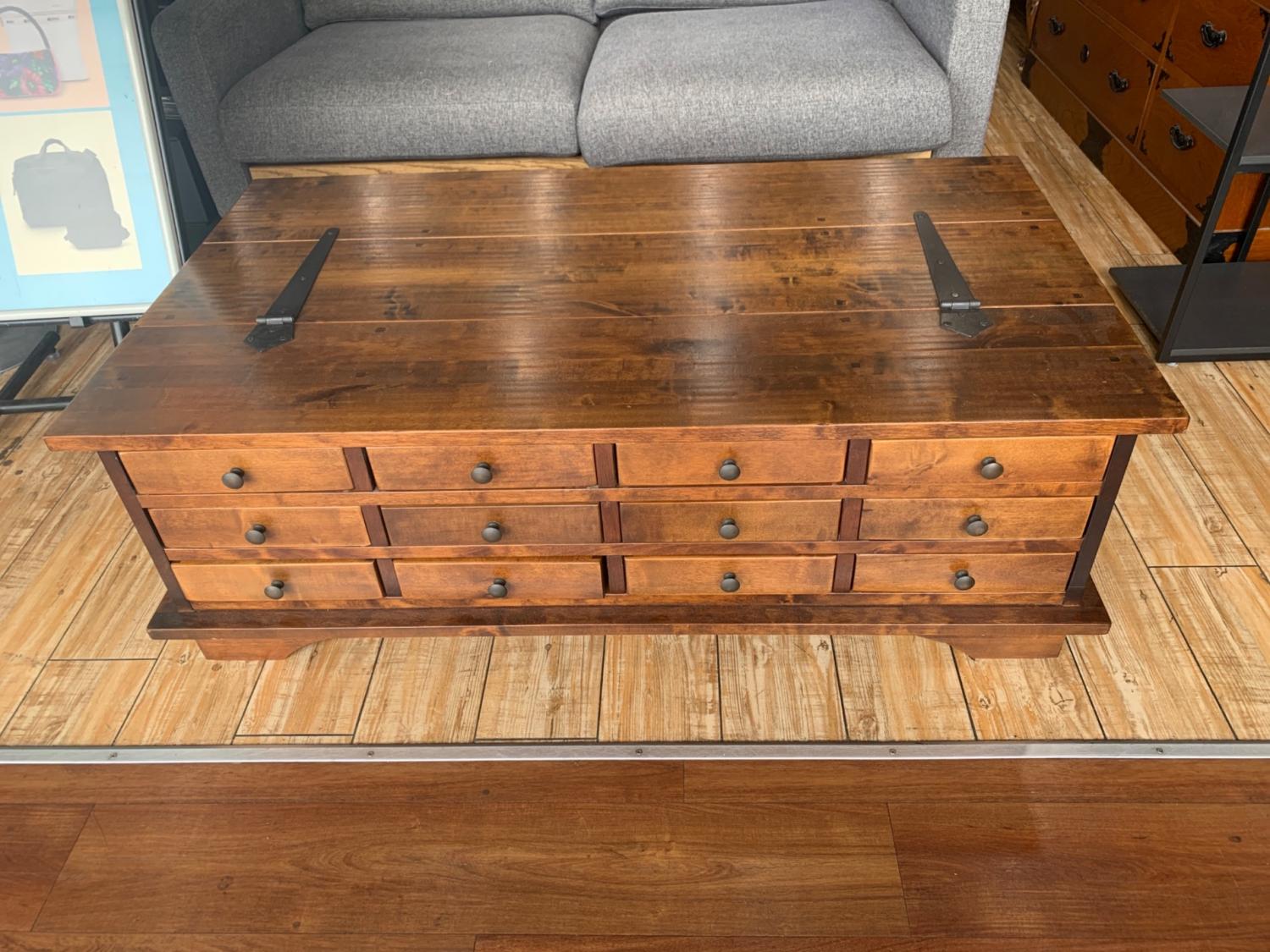 LAURA ASHLEY (ローラ アシュレイ) ボックスコーヒーテーブル ブラウン