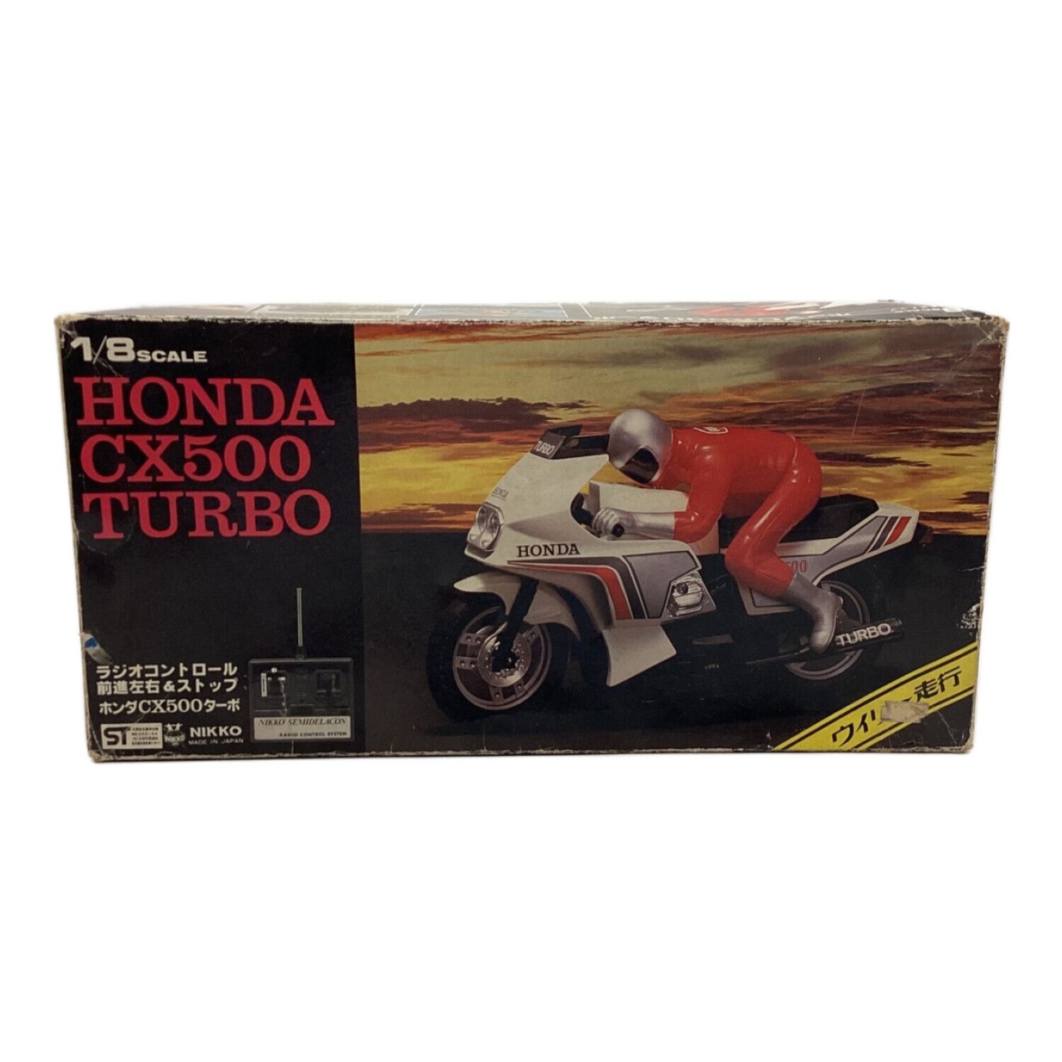 NIKKO (ニッコ) ラジコン ※ダメージ大 @ HONDA CX500 TURBO 動作確認