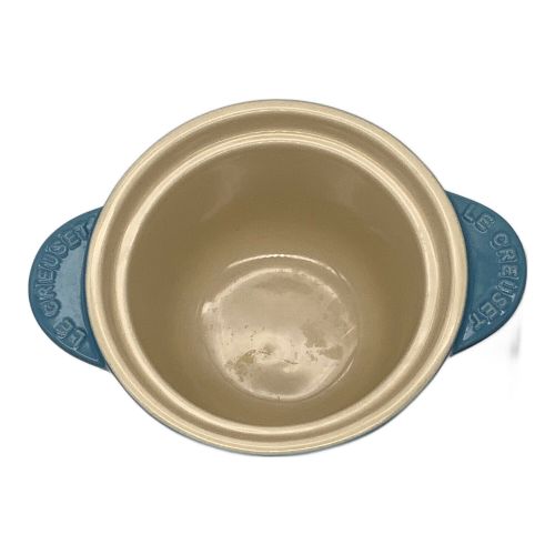LE CREUSET (ルクルーゼ) ミニココット ブルー エブリィ｜トレファクONLINE