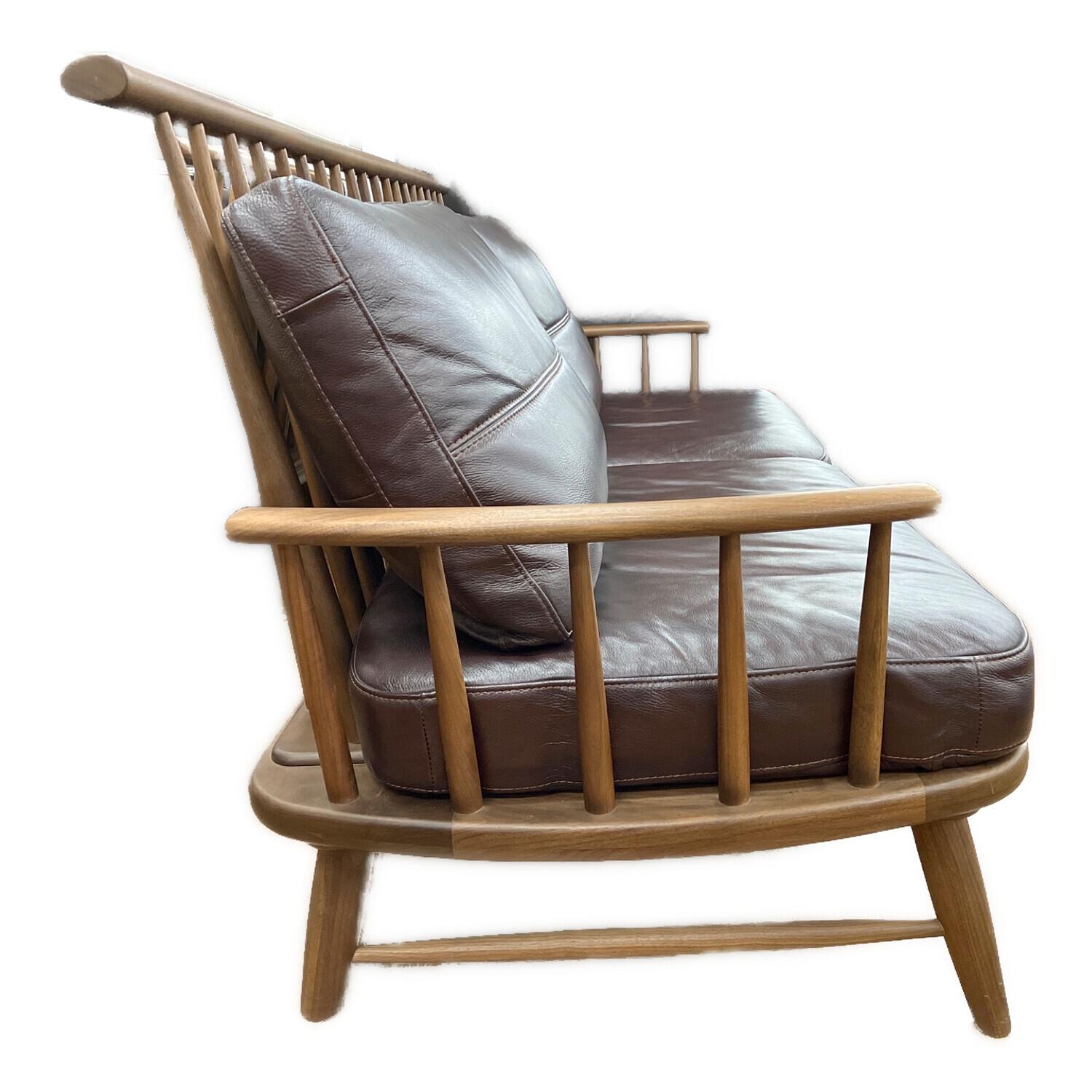 ミキモク 3人掛けソファー ブラウン｜トレファクONLINE