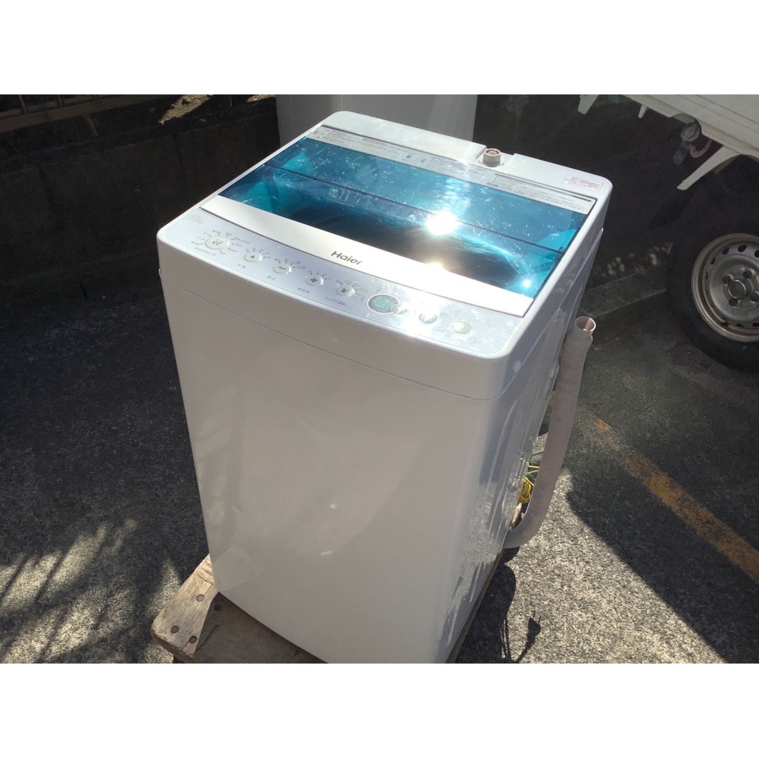 Haier (ハイアール) 全自動洗濯機 318 5.5kg JW-C55A 2017年製 50Hz