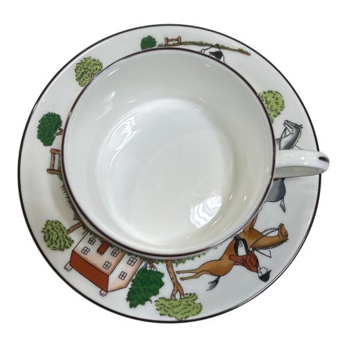Wedgwood (ウェッジウッド) カップ&ソーサー ハンティングシーン 2P