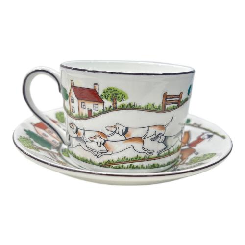 Wedgwood (ウェッジウッド) カップ&ソーサー ハンティングシーン