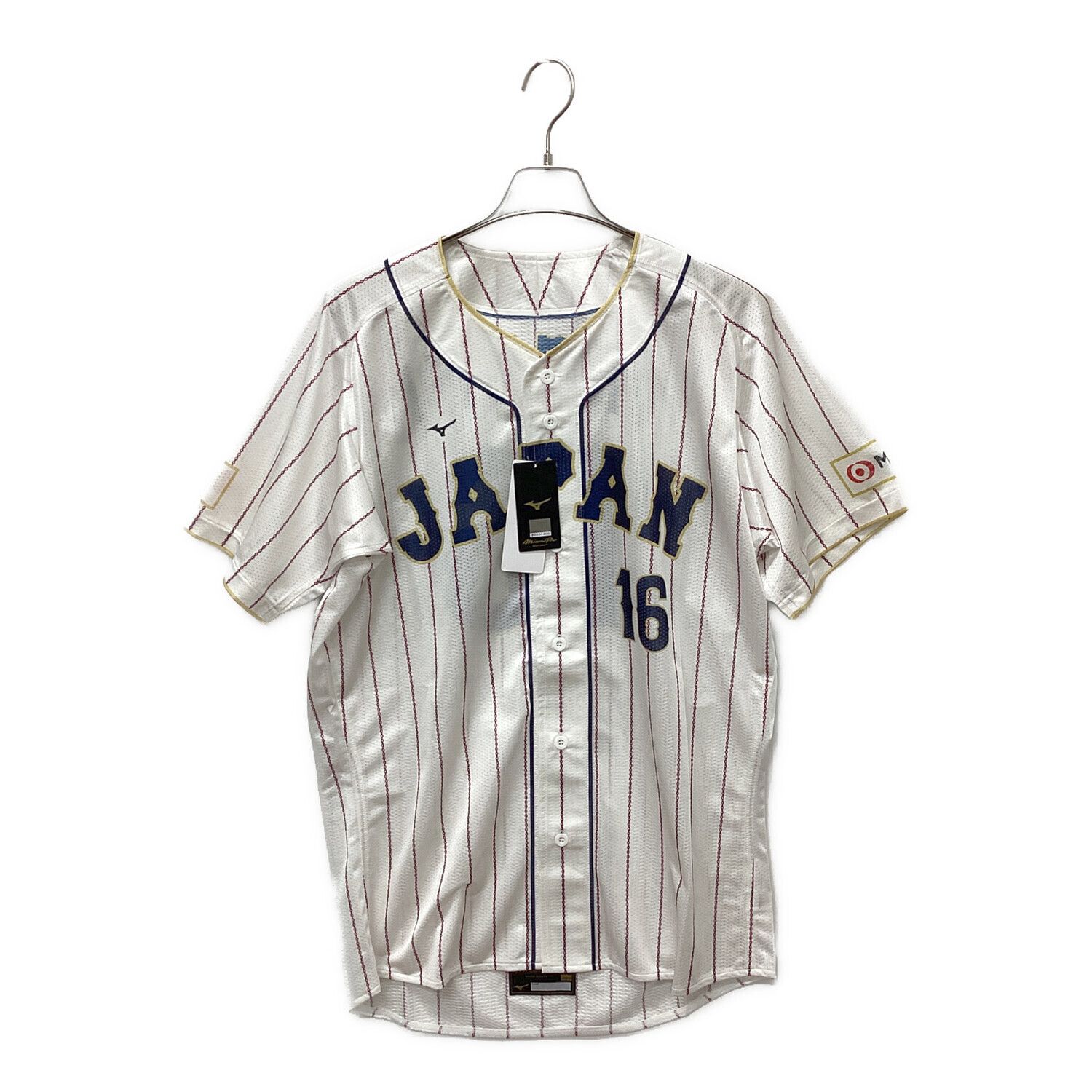 MIZUNO (ミズノ) ベースボールシャツ メンズ SIZE XL ホワイト