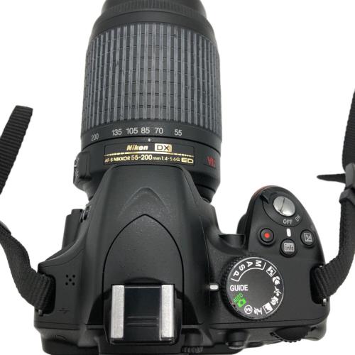 Nikon (ニコン) デジタル一眼レフカメラ D3200 ダブルズームキット