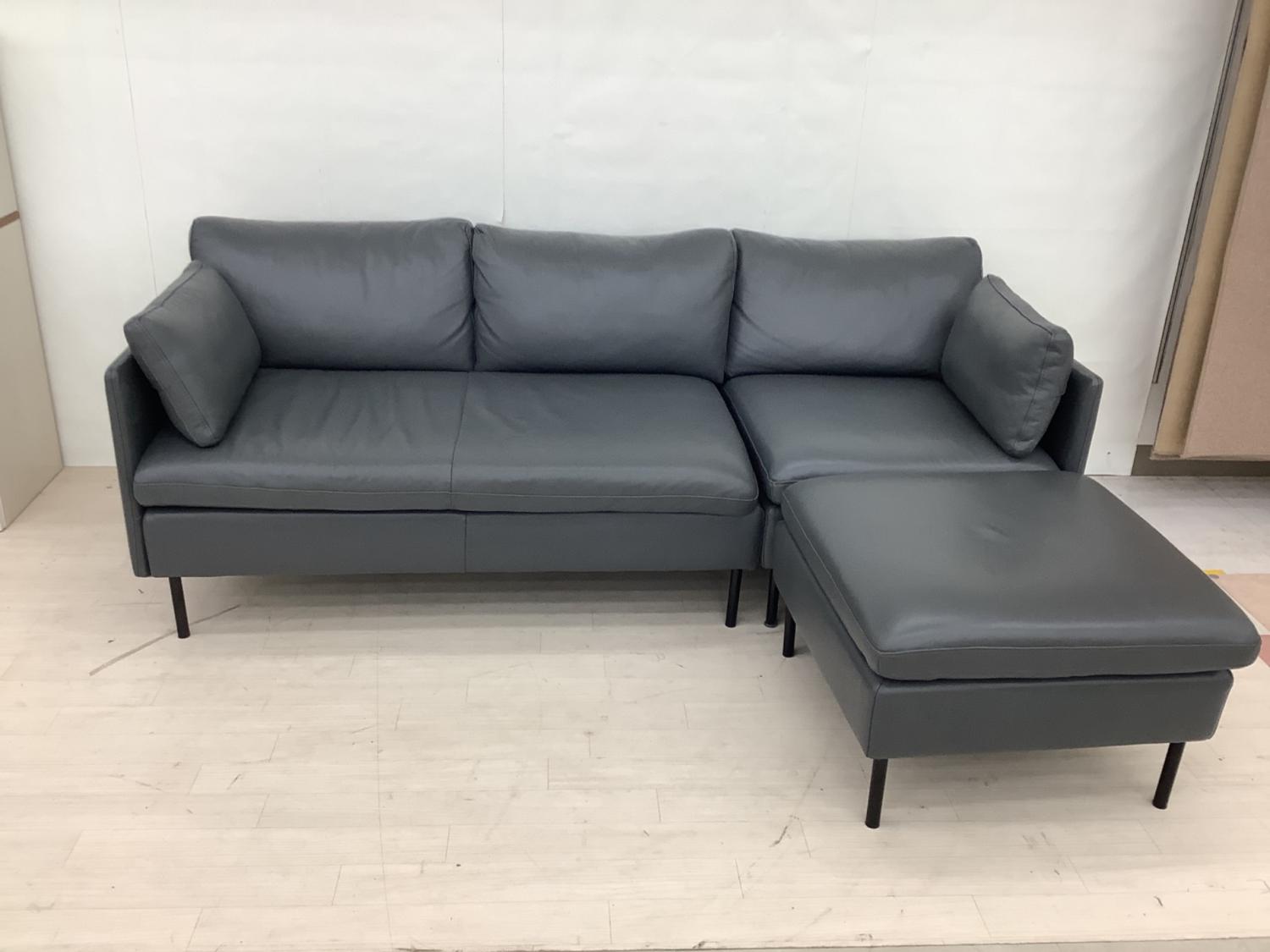 ACTUS (アクタス) 3人掛けソファー KU76911 グレー five by five