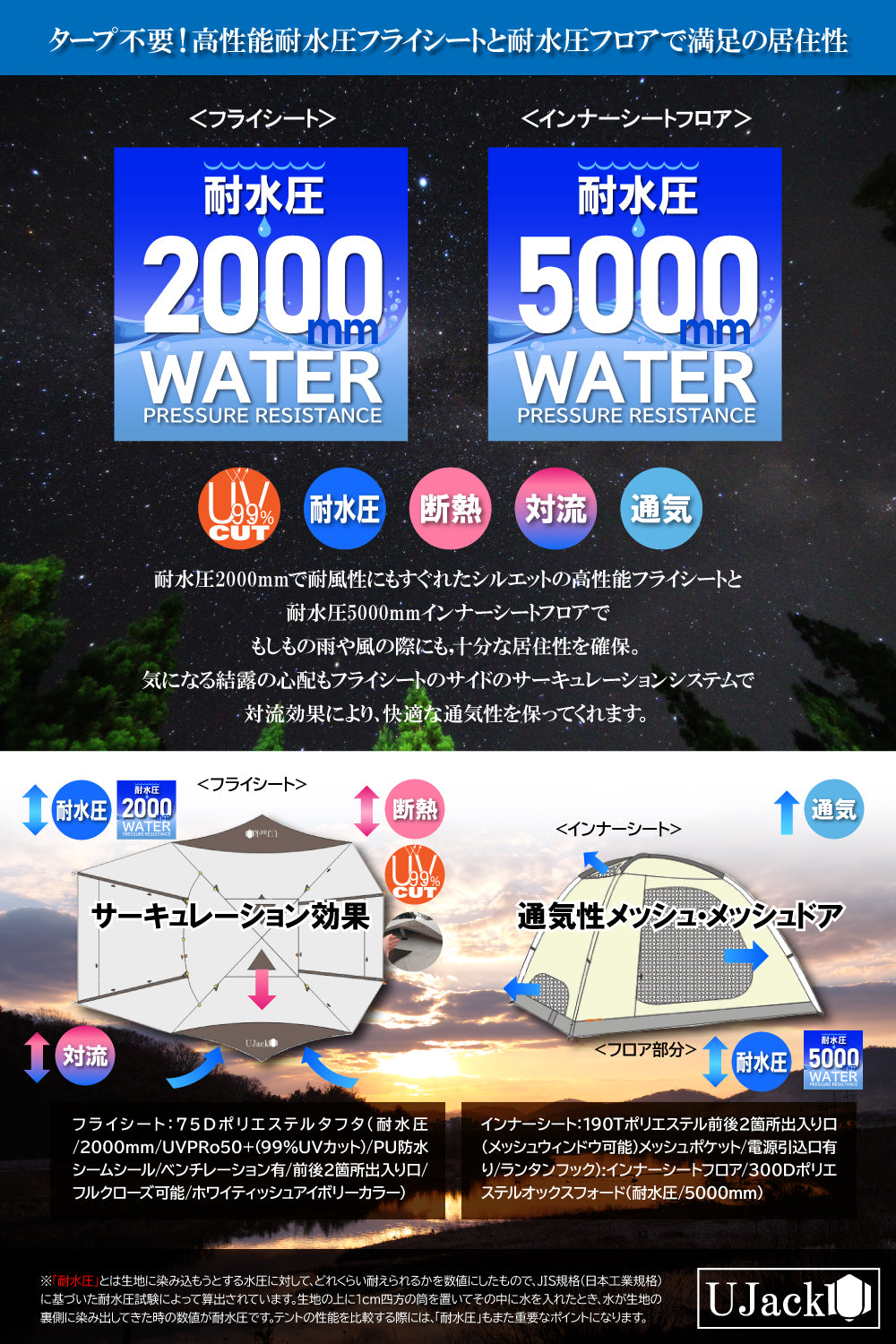 UJack エントリードームテント EntryDome – UJack online 公式ストア