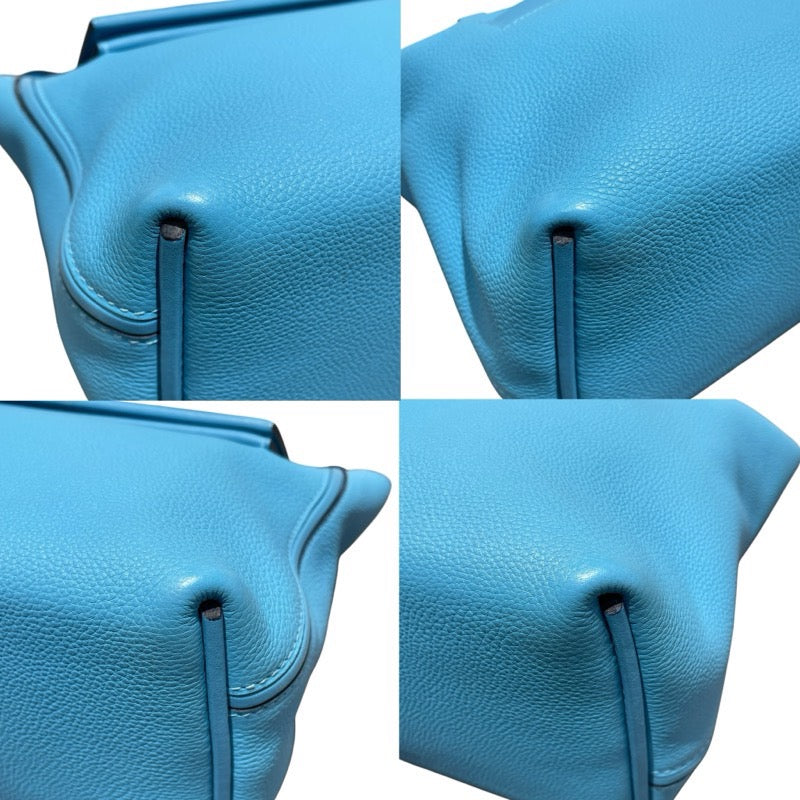 エルメス HERMES サックヴァンキャトル29 D刻 ブルーノール SV金具