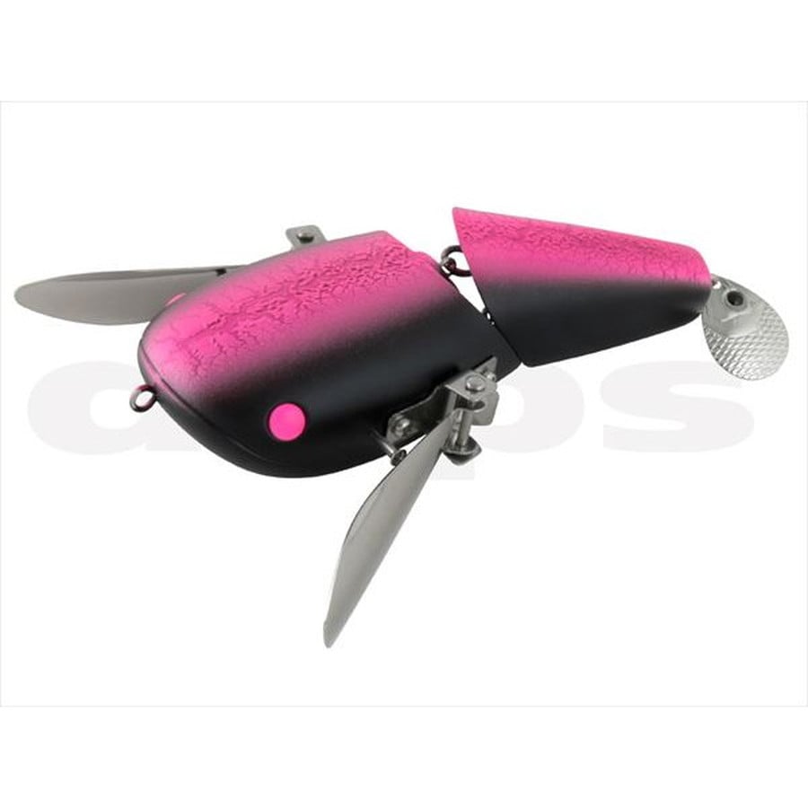 デプス バスルアー NZクローラーJr. #08 ビジブルブラック: 釣具の