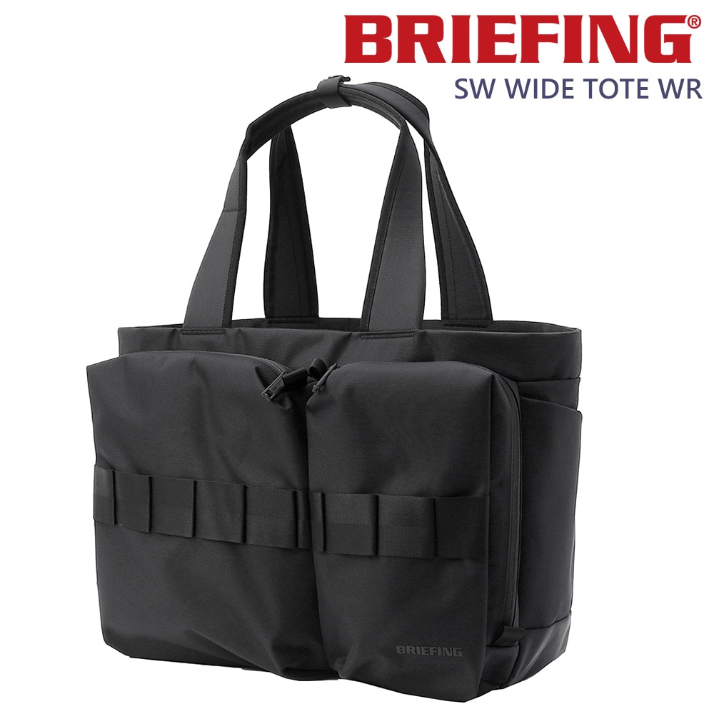 ブリーフィング BRIEFING トートバッグ SOLID WAVE SW WIDE TOTE WR