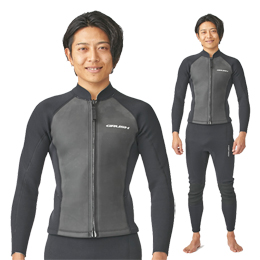 mic21ダイビングショップ[ GRUSH ] 3mm ウェットスーツ メンズ WET