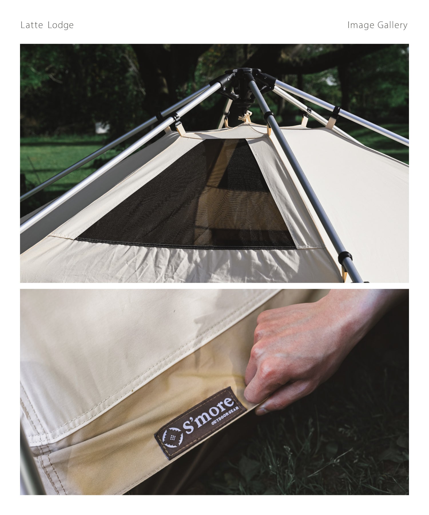 Latte Lodge ラテロッジ ワンタッチTCテント – 【公式】S'more（スモア）
