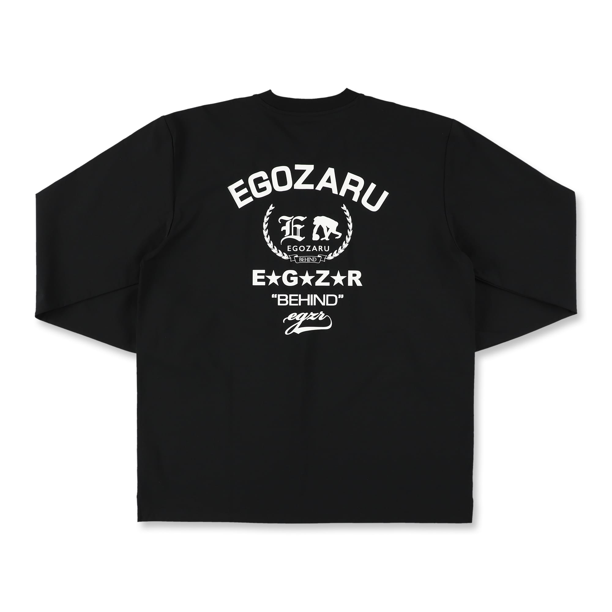 Eエンブレム オーバーサイズド ロングスリーブTシャツ(EZBH) – EGOZARU