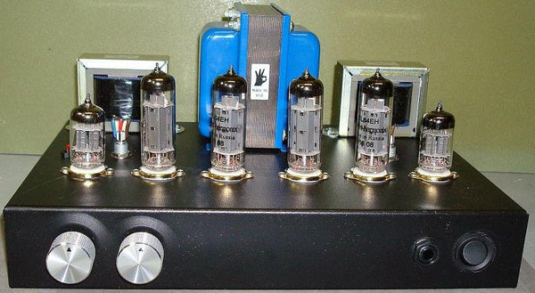 PoddWatt: 5751 SRPP / EL84 (6BQ5) Push-Pull (class-A) Tube Amp