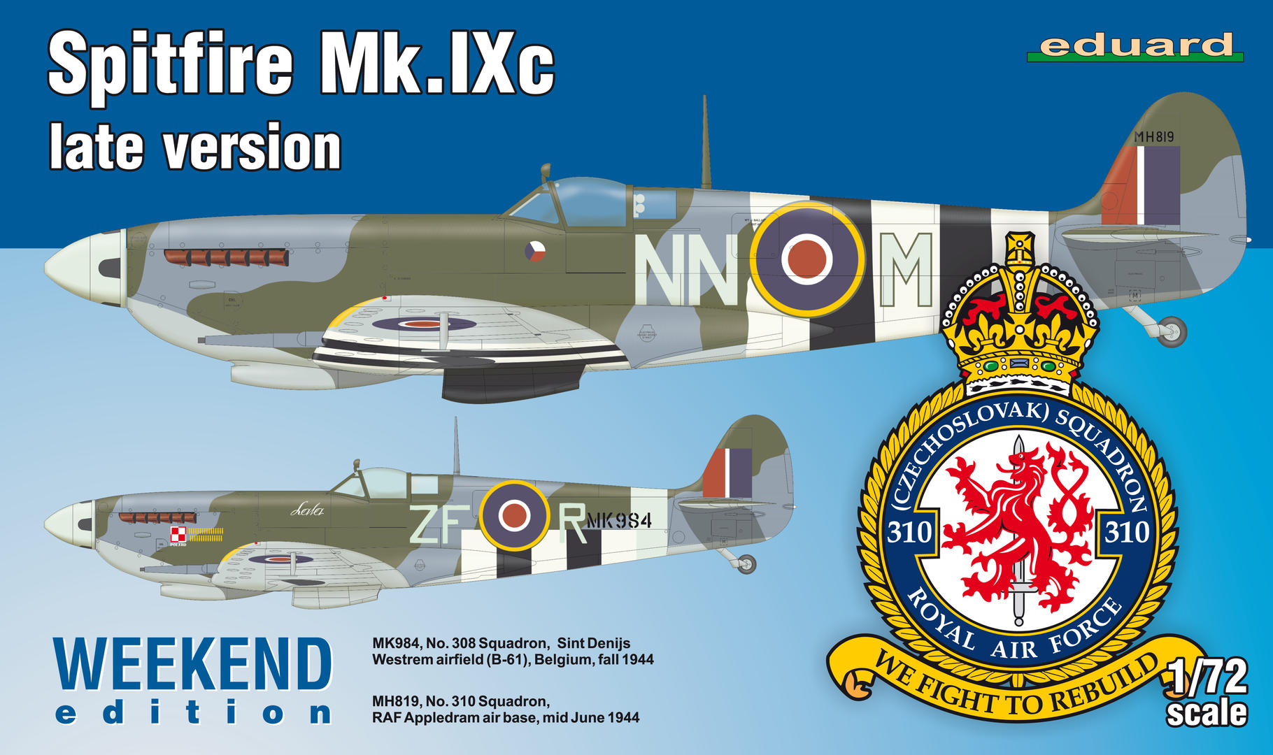 Spitfire Mk.IXc late version 1/72 - Eduard Store