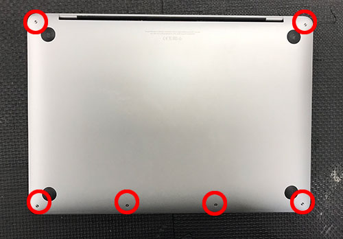 MacBook Pro 2018(A1989)の分解 液晶パネルのみを交換する方法 | 液晶