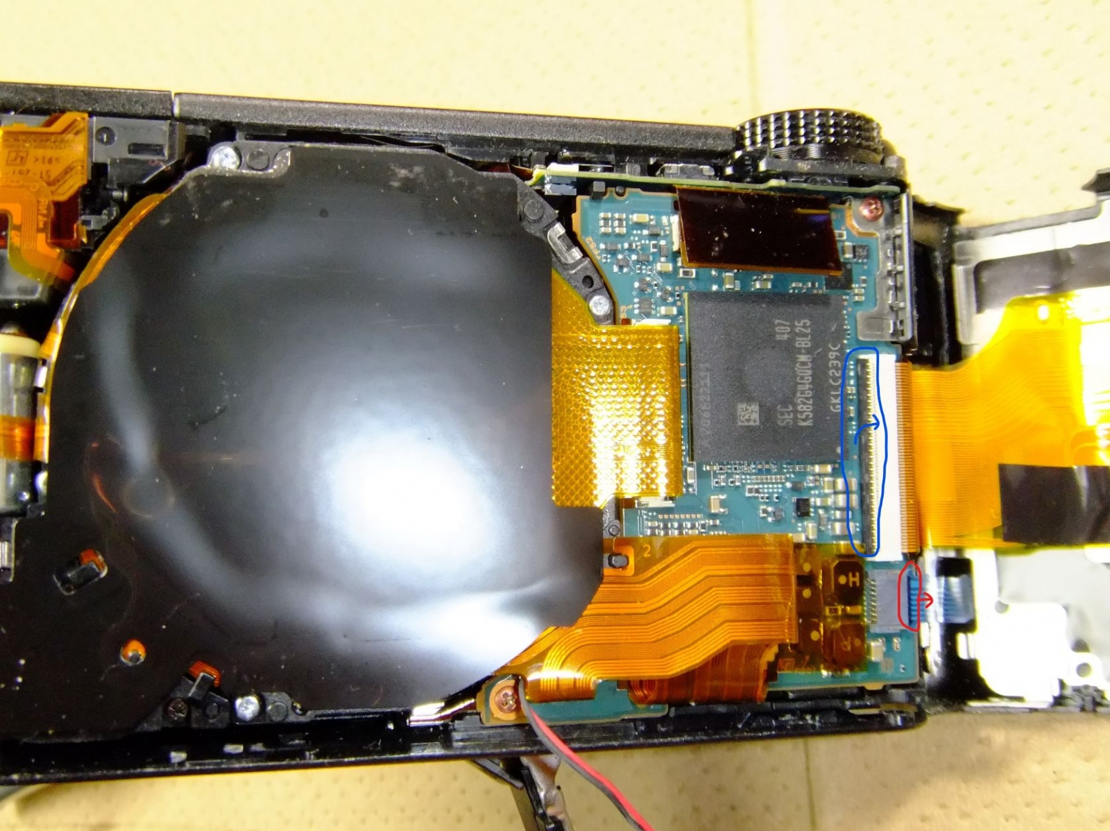 SONY Cyber-shot DSC-RX100 ジャンクカメラ分解修理 (使えるようにして