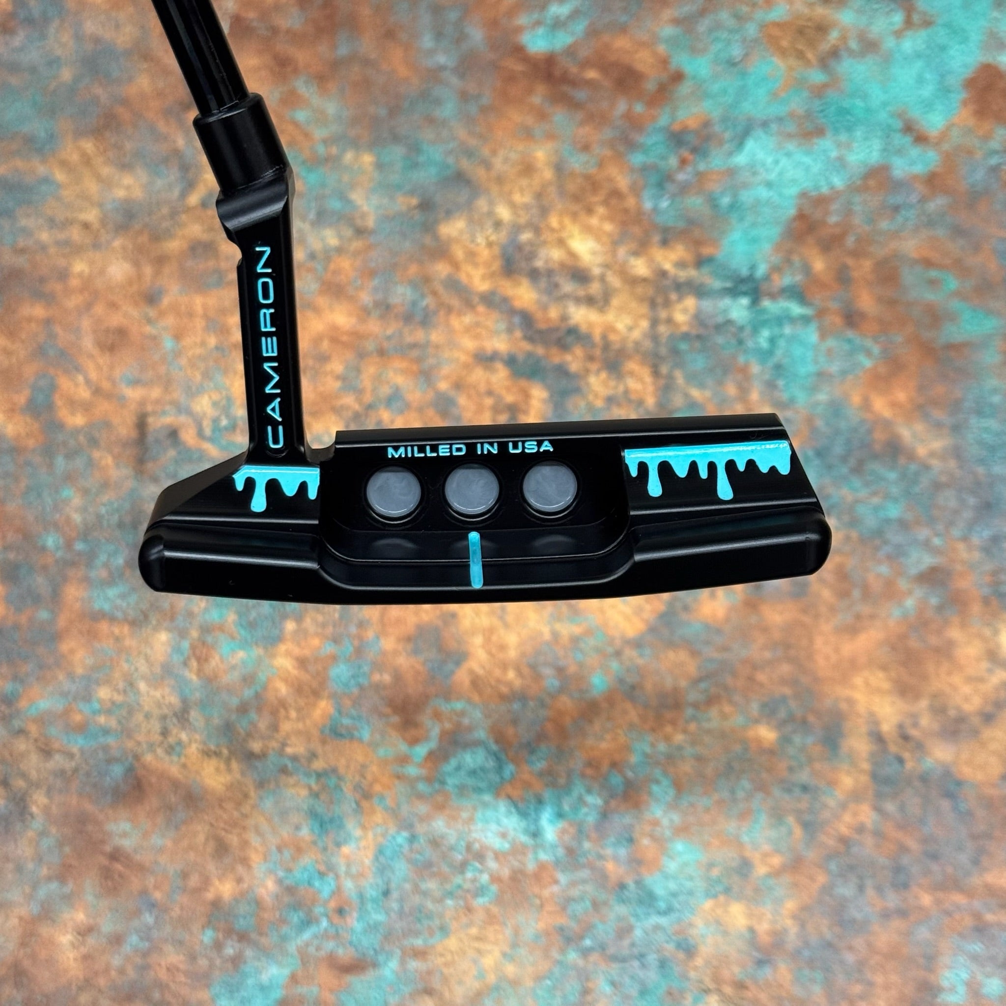 Scotty Cameron Super Select Newport 2 (Black PVD) Drip Print