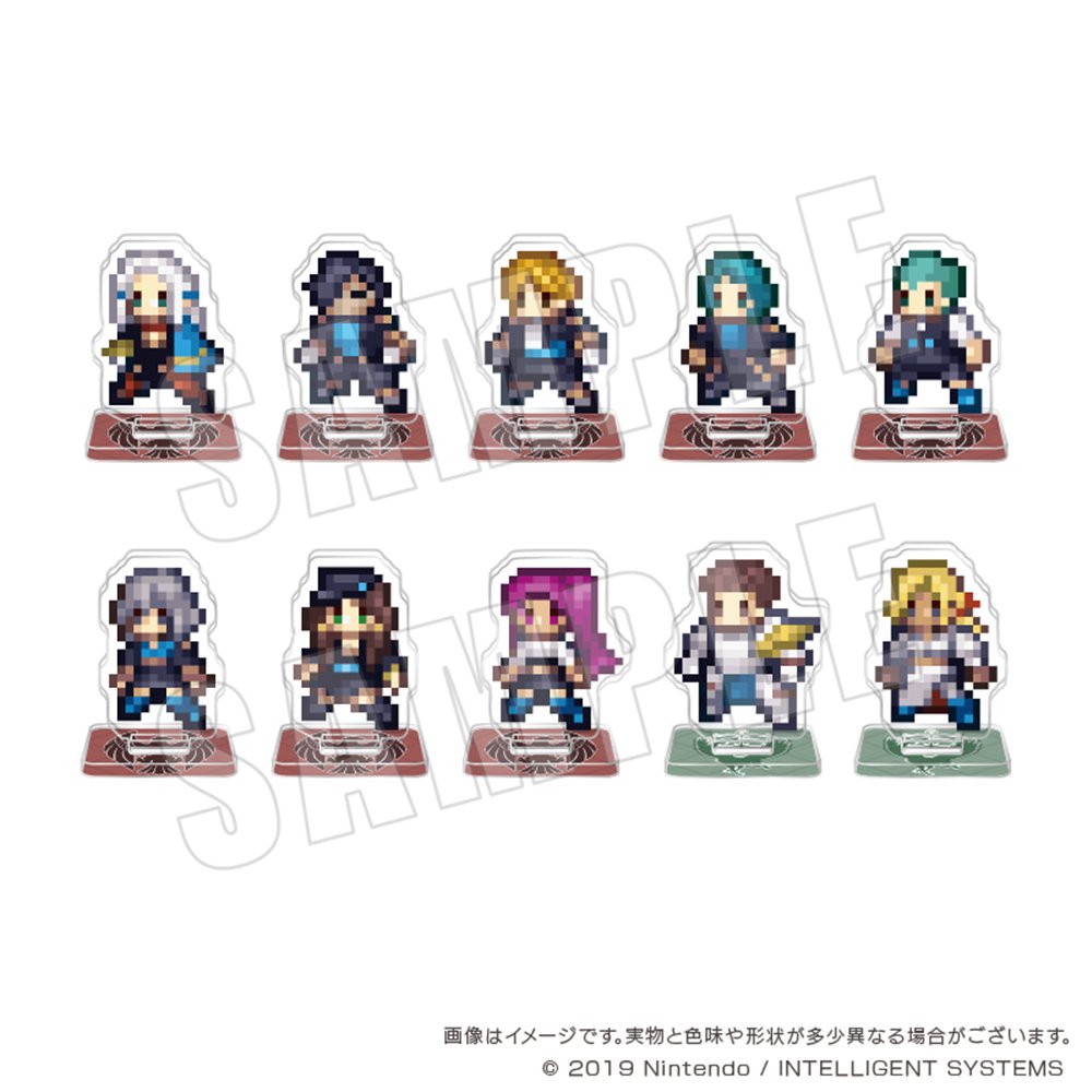 ファイアーエムブレム 風花雪月 ドットアクリルフィギュアコレクション