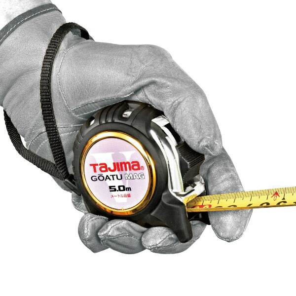 TAJIMA タジマ 剛厚Gロックー25 (5.0m) メートル目盛 GAGL2550 剛性力1.5倍