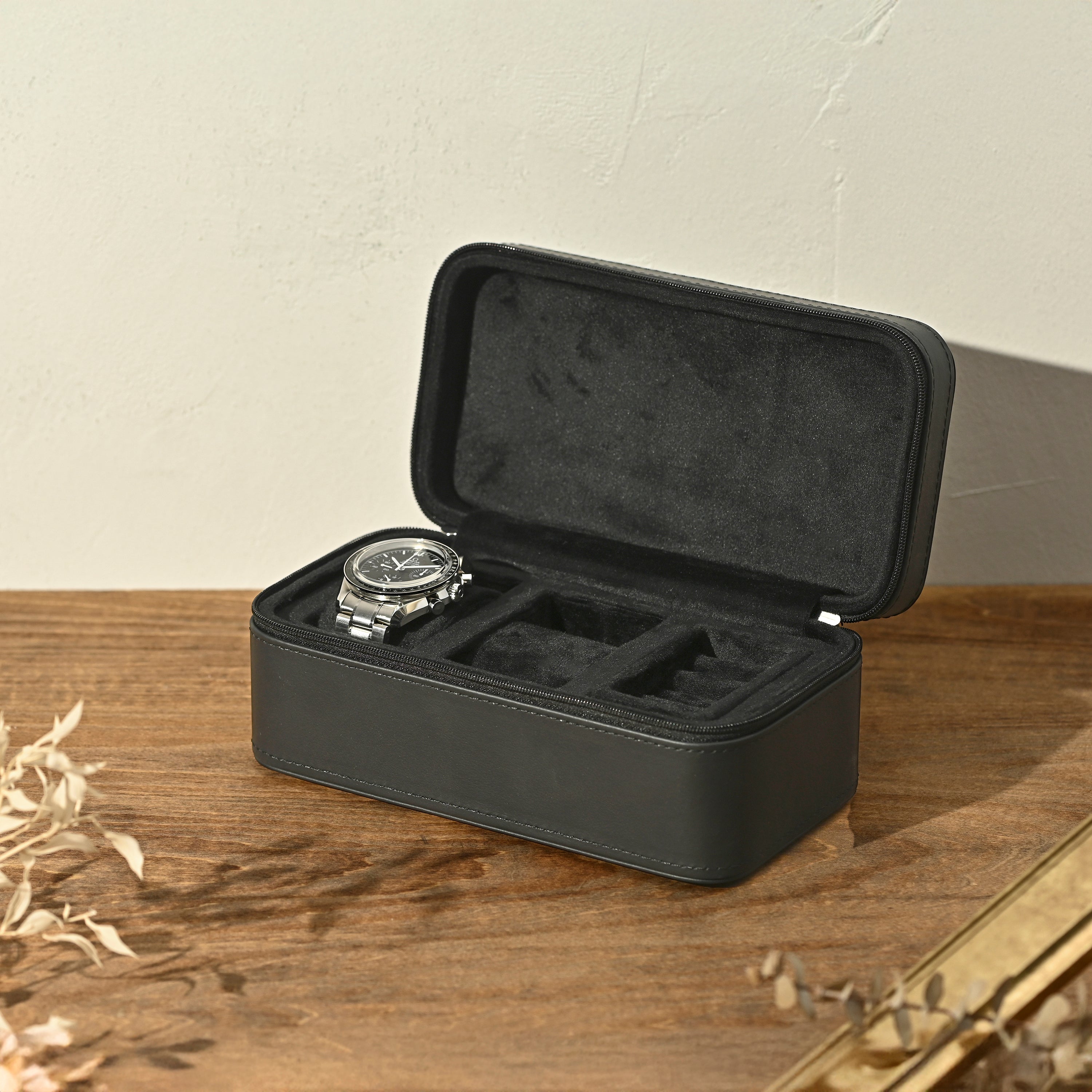 エスプリマ｜LUHW｜ウォッチ＆ジュエリーボックス/3本用 LU8103BKBK
