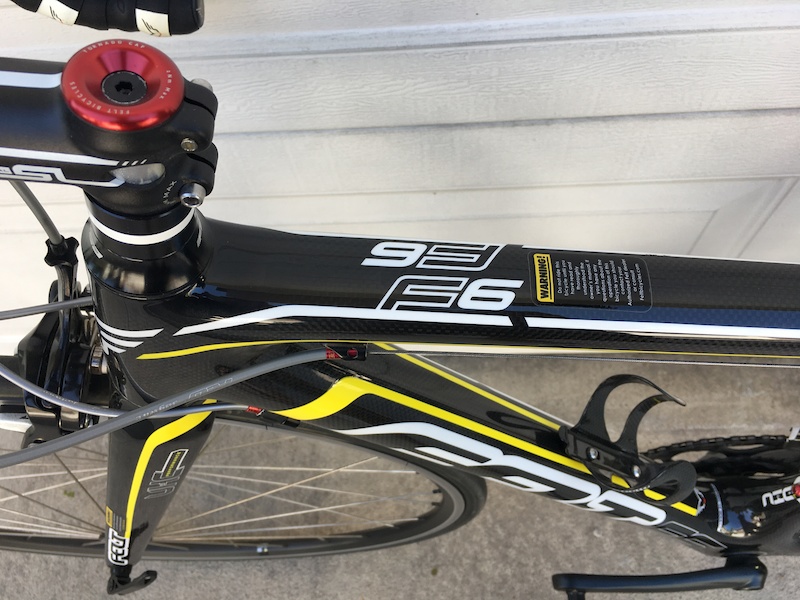 2012 Felt F6 Carbon Fiber Frame Road Bike Size 51 For Sale