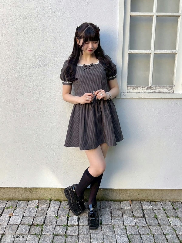 スクエアネックフレアワンピース｜evelyn（エブリン）公式通販サイト