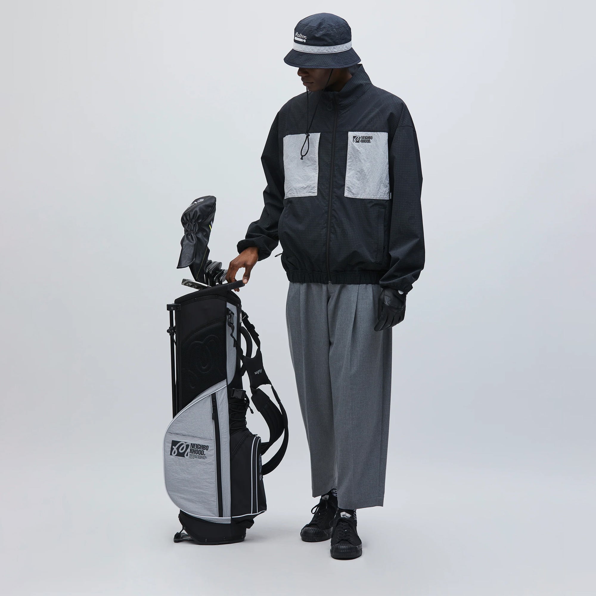 Neighborhood x Malbon Golf Performance Golf Bag – Extra Butter