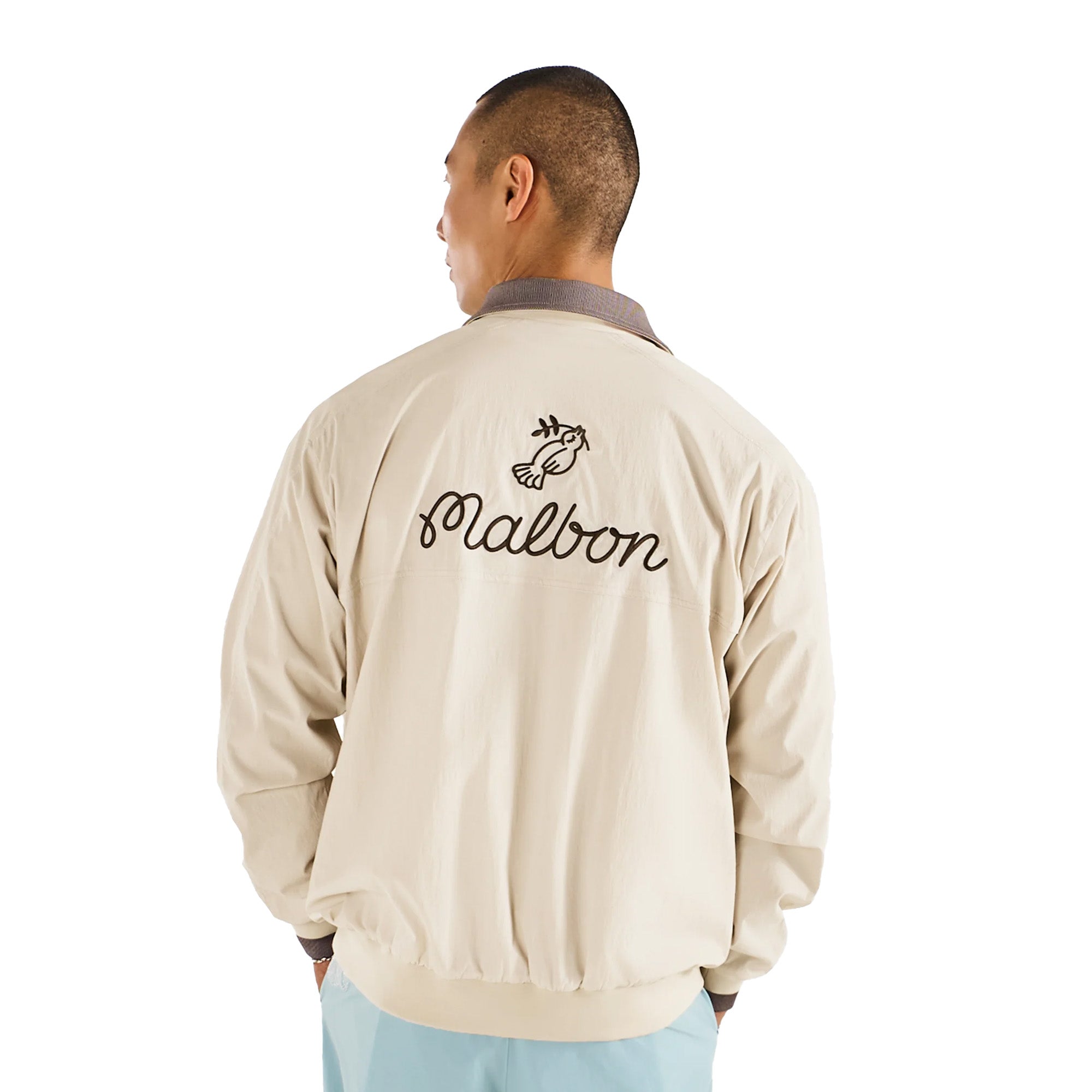 Malbon Golf Mens Dove Pullover Shirt – Extra Butter