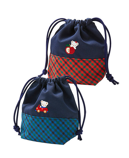 ファミリア 保冷ポーチ ギンガムチェック familiar 保冷ポーチ