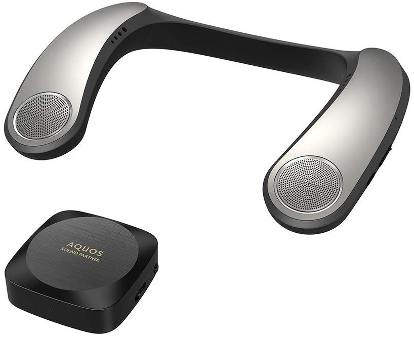 レンタル] シャープ AQUOS ネックスピーカー サウンドパートナー AN
