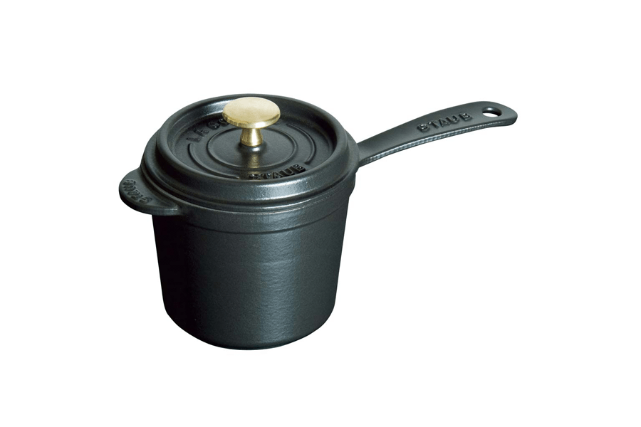 ストウブ スープポット（ブラック） 14cm 【ギフト・プレゼント対応可