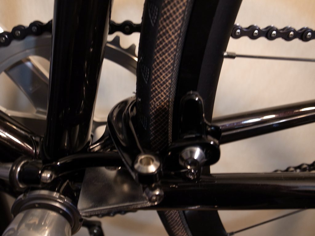 パナ号組立-リアブレーキ取付BBマウント試行錯誤編 - ピストバイク