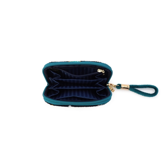 シンス ラウンドファスナー財布 SCE-260329(ネイビー): FEILER