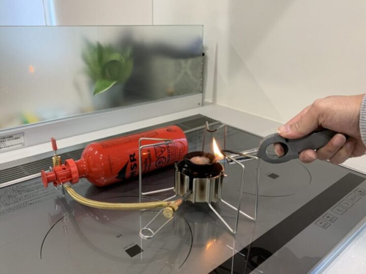 ホントに爆音!? 【MSR ドラゴンフライ】灯油シングルバーナーストーブ