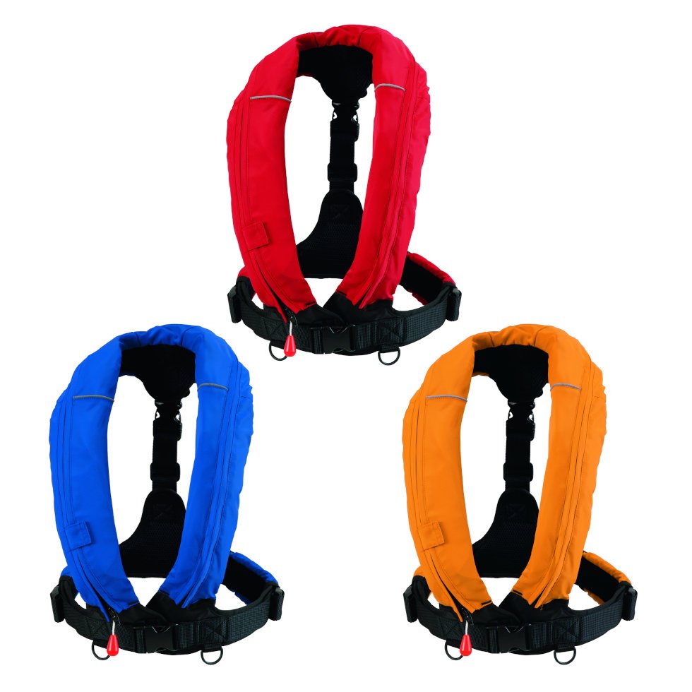 オーシャンライフ 水感知自動膨張式ライフジャケット ショルダー