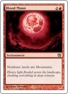 血染めの月/Blood Moon》[9ED] 赤R | 日本最大級 MTG通販サイト